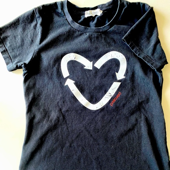Preloved black t-shirt S - Picture 3 of 3